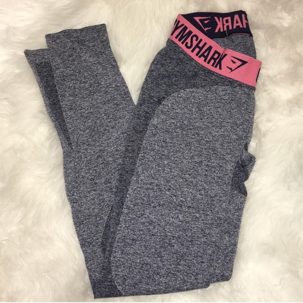 Charcoal Pink Flex Leggings - SELLING